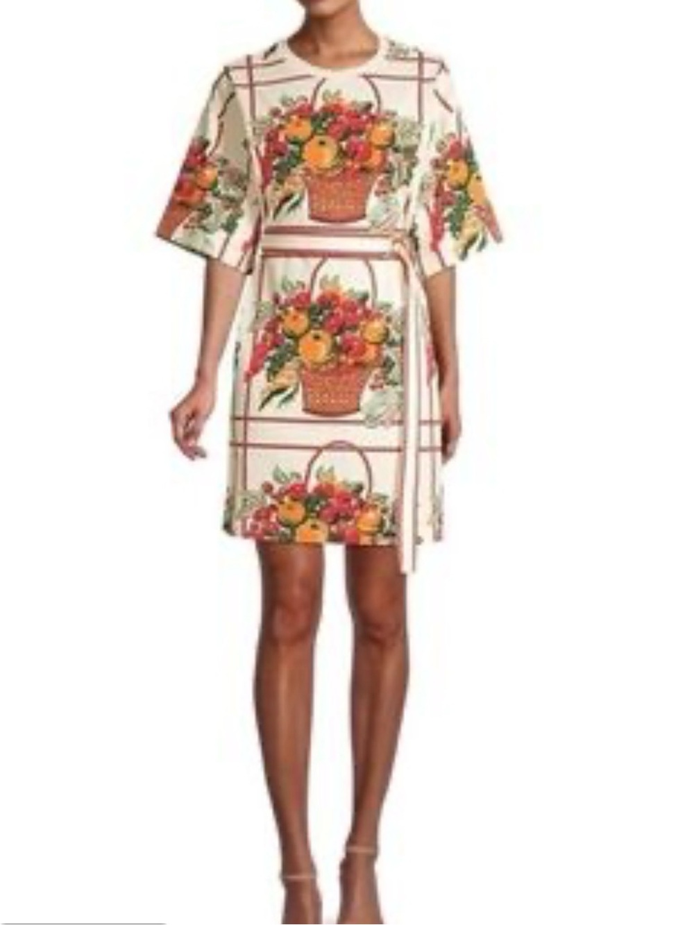 Tory Burch Fruit Basket Cotton Dress XS - Picture 3 of 3
